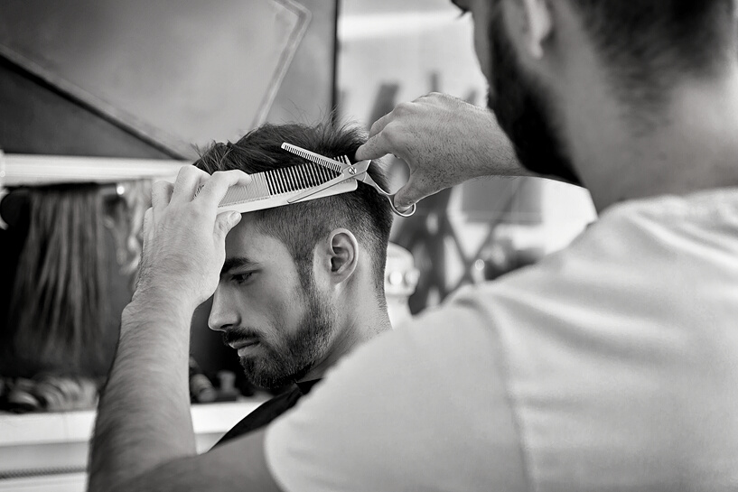 Cutting hair
